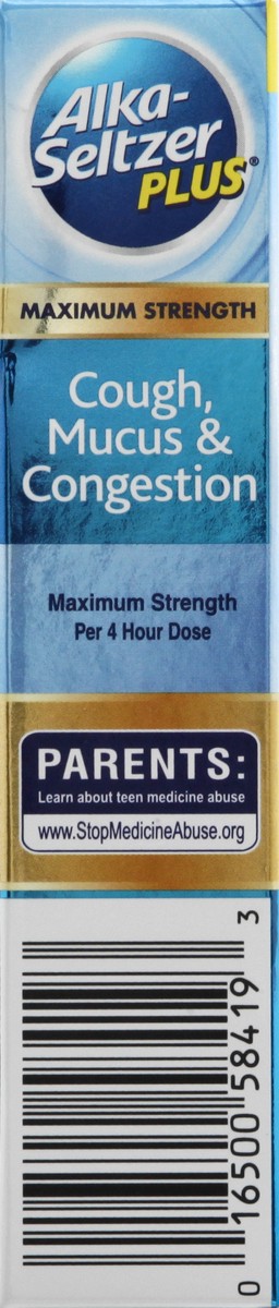 slide 6 of 9, Alka-Seltzer Plus Mucus Powermax, 16 ct