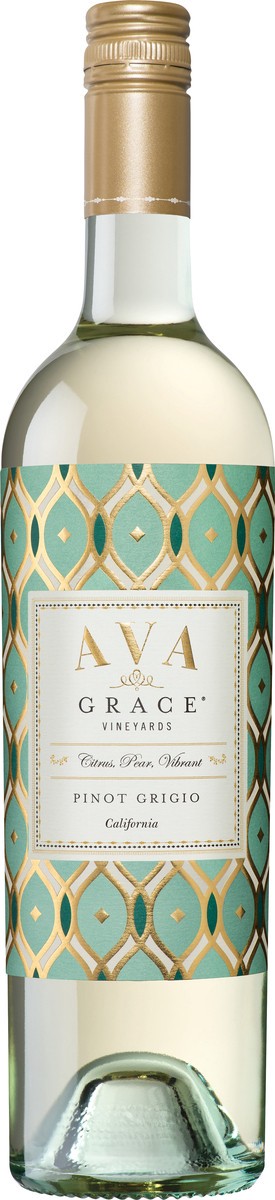 slide 1 of 1, Ava Grace Pinot Grigio Wine, 750 ml