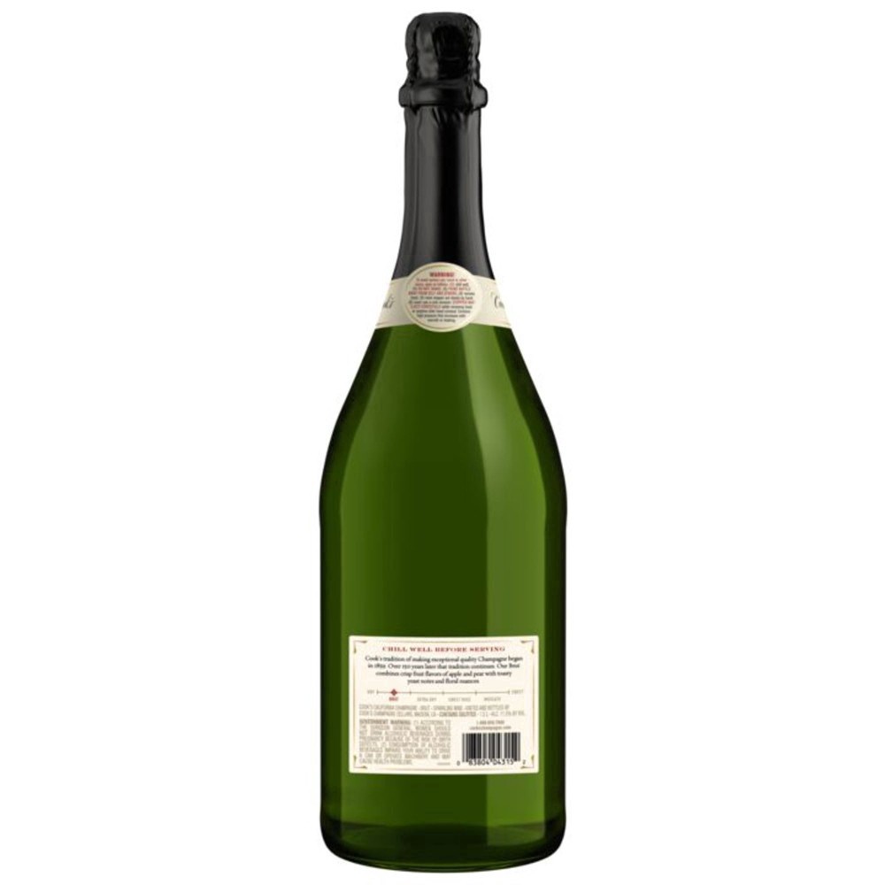 slide 29 of 40, Cook's California Champagne Brut White Sparkling Wine, 1.5 liter