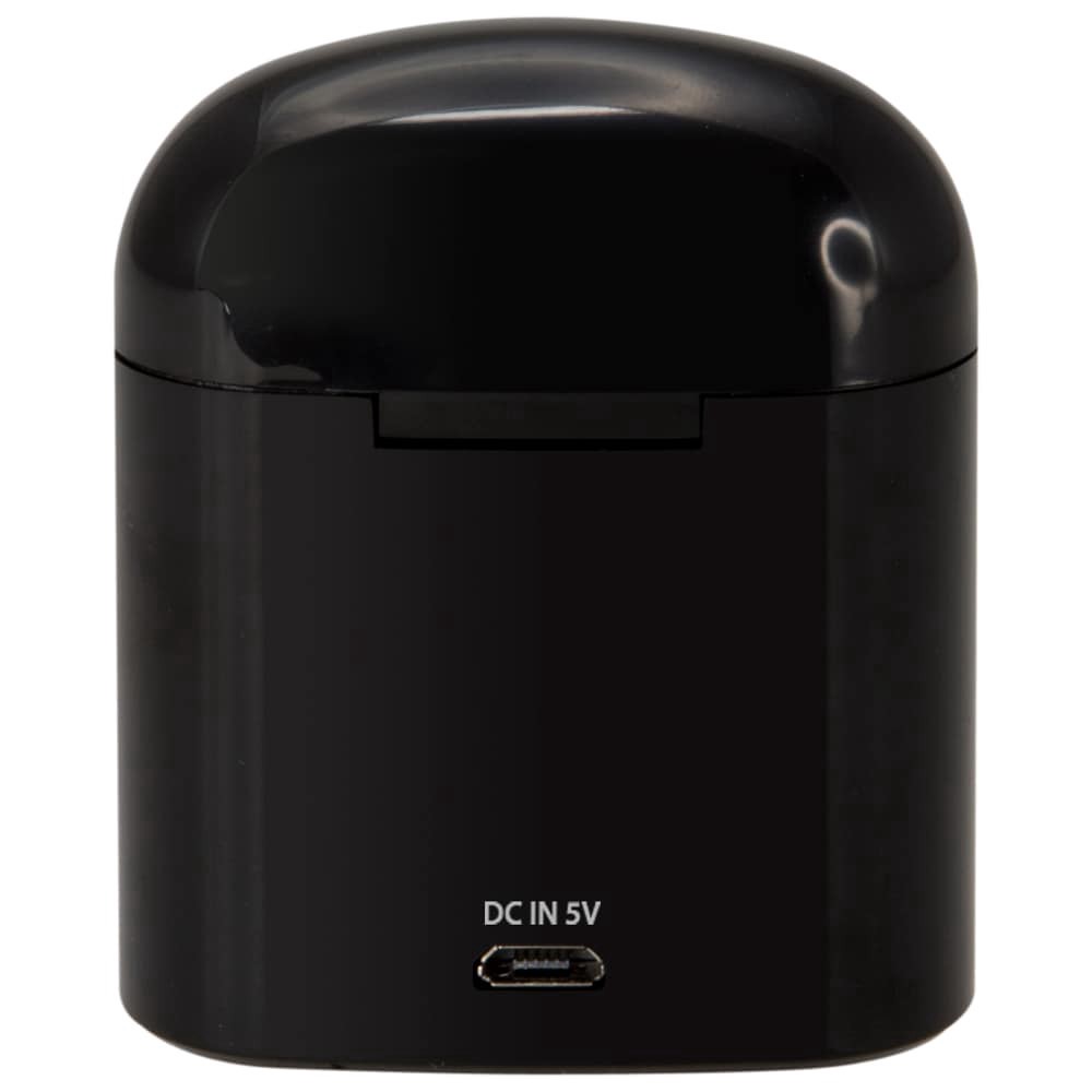 slide 2 of 3, iLive Truly Black Wire-Free Earbuds with Charging Case, 1 ct