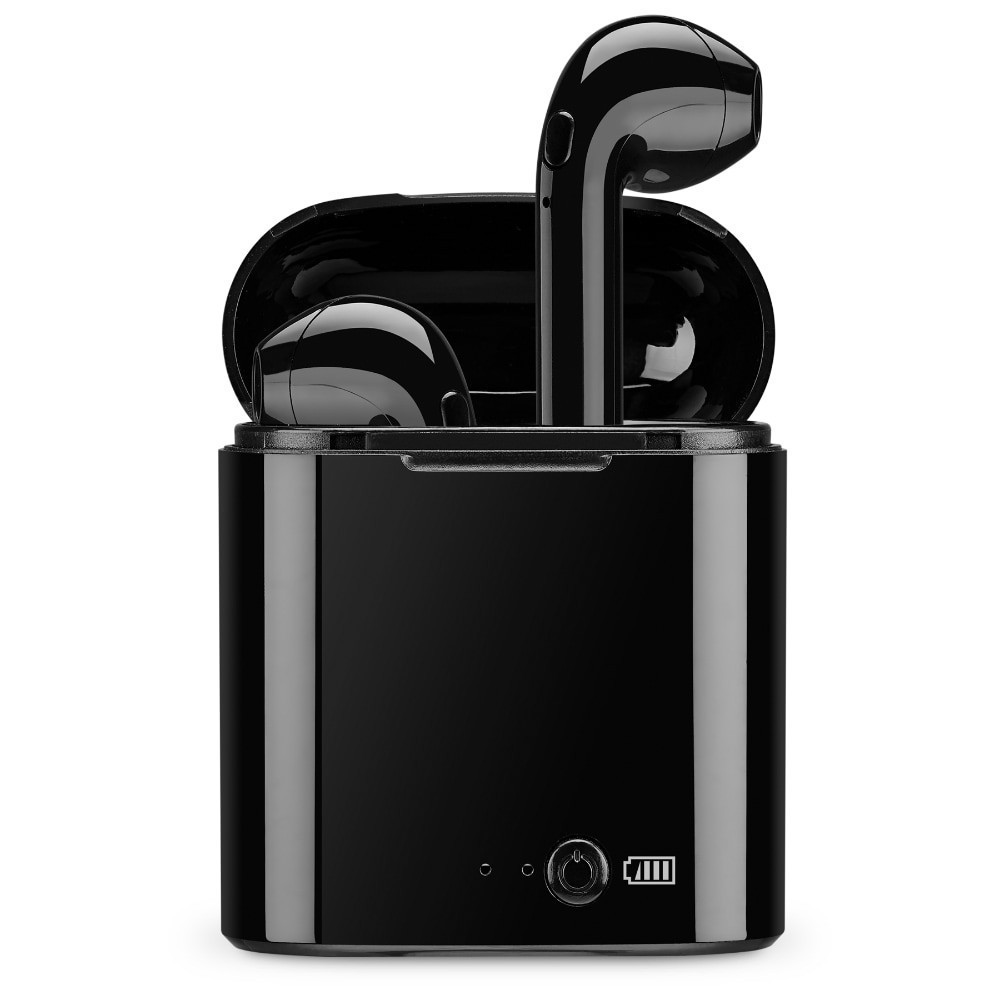 slide 3 of 3, iLive Truly Black Wire-Free Earbuds with Charging Case, 1 ct