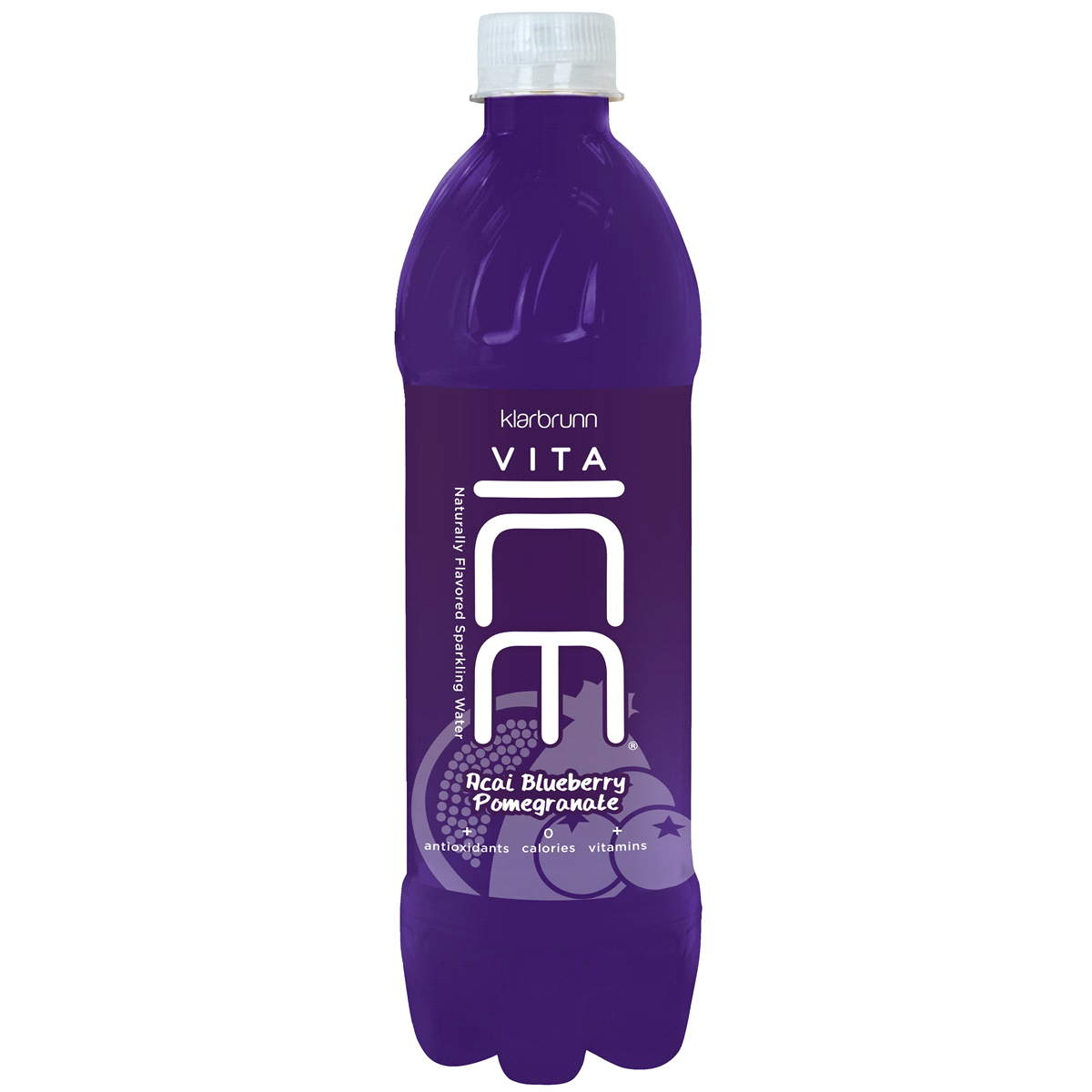 slide 1 of 3, Vita Ice Sparkling Acai Blueberry Pomegranate, 17 fl oz