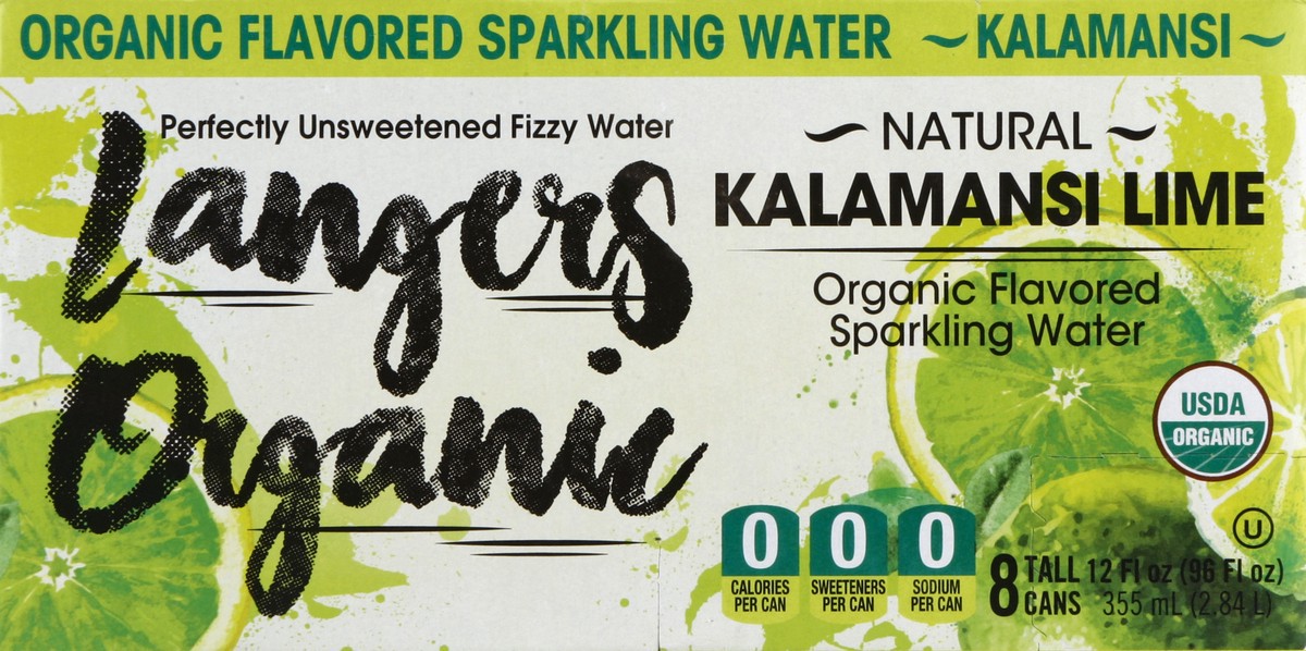slide 6 of 8, Langers Sparkling Water - 8 ct, 8 ct; 12 oz