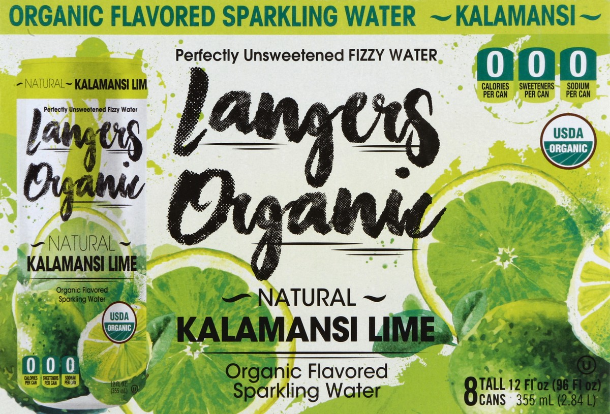 slide 8 of 8, Langers Sparkling Water - 8 ct, 8 ct; 12 oz