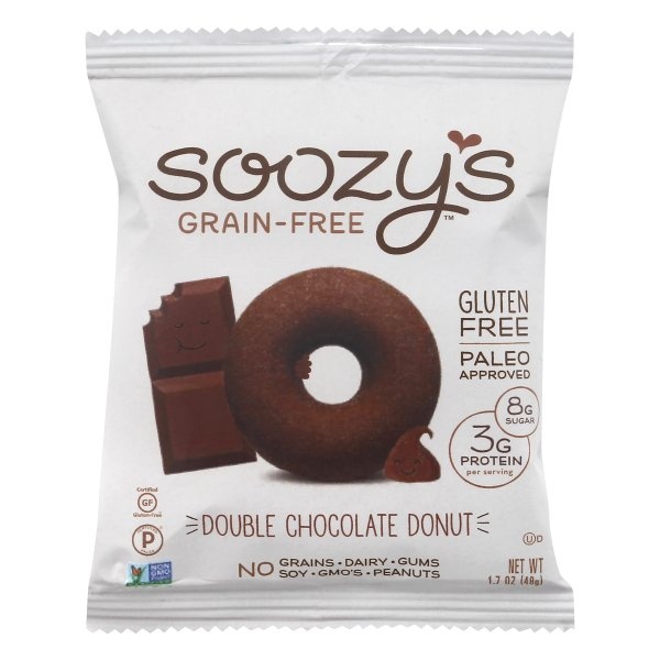 slide 1 of 1, Soozys Double Chocolate Donut 1.7 oz, 1.7 oz