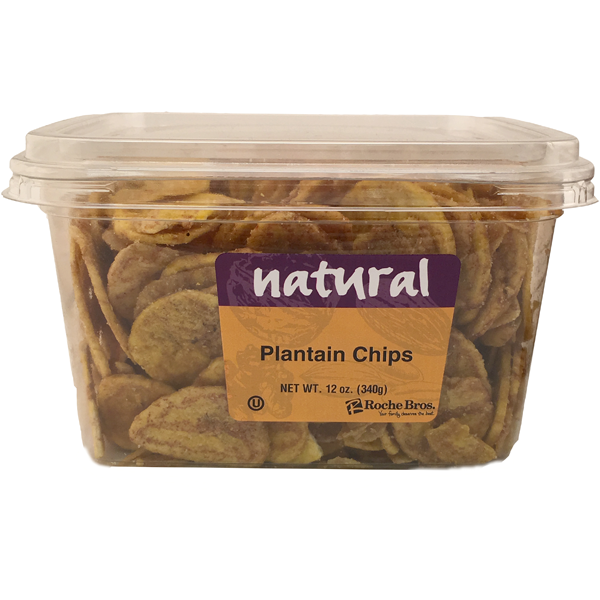 slide 1 of 1, Roche Bros. Plantain Chips, 12 oz