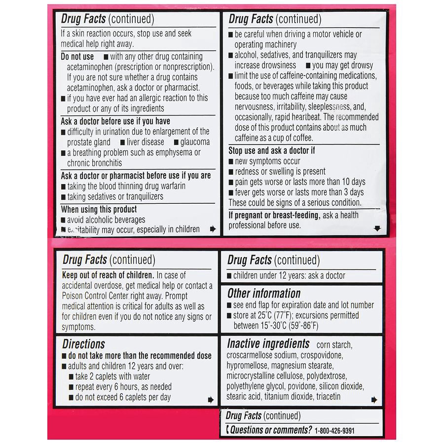 slide 5 of 5, Walgreens Menstrual Relief Caplets, 40 ct