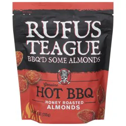 Rufus Teague Hot BBQ Honey Roasted Almonds 9 oz