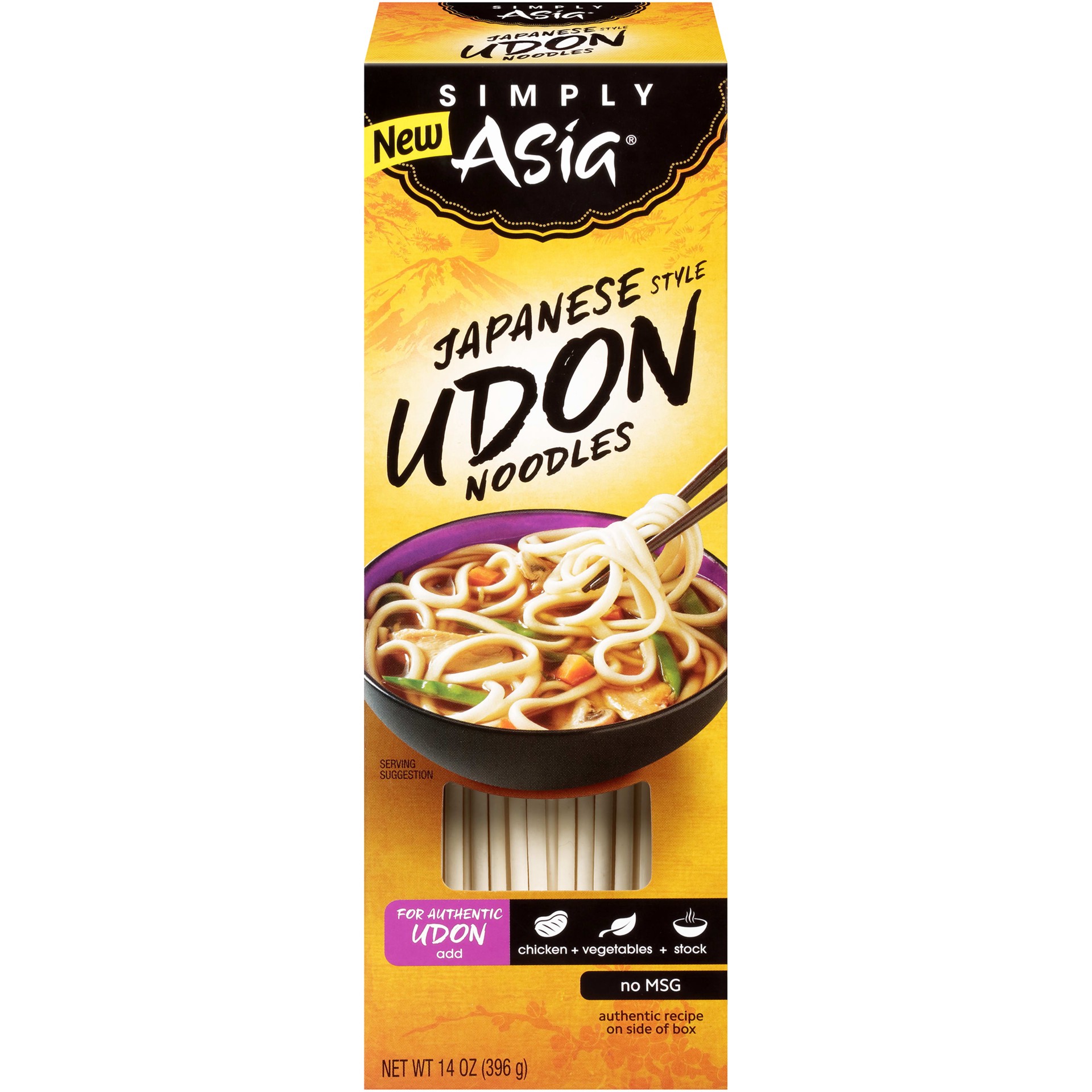 slide 1 of 2, Simply Asia Japanese Style Udon Noodles, 14 oz