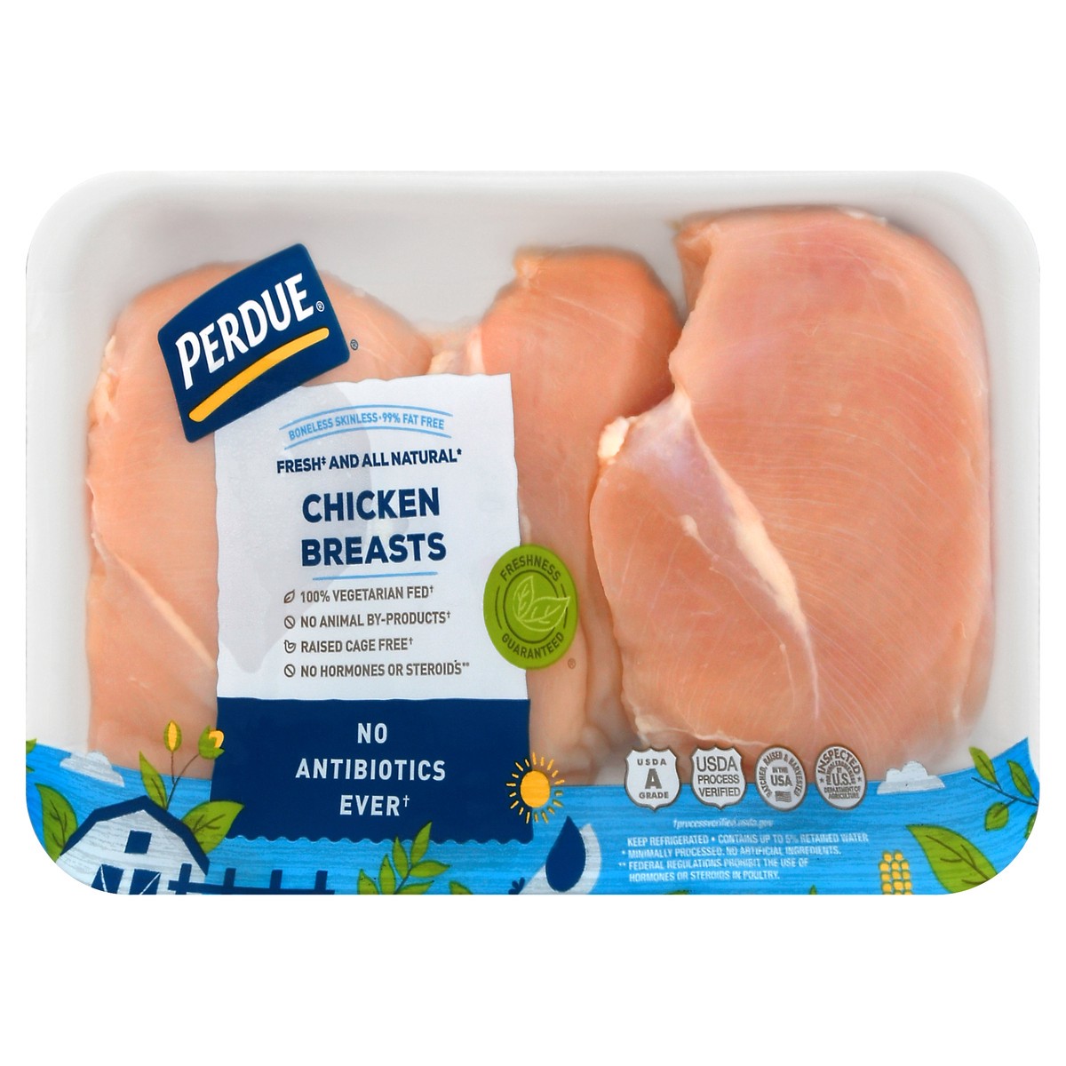 slide 1 of 1, Perdue Fricks Ham Steaks, per lb
