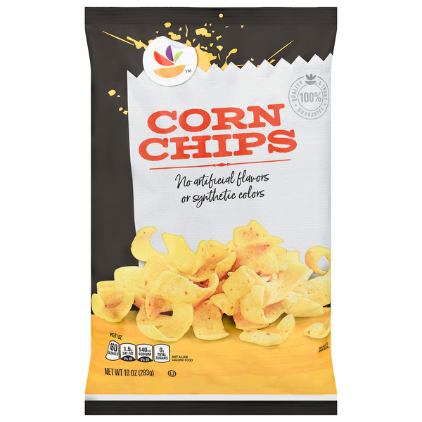 slide 1 of 1, Giant Corn Chips, 10 oz