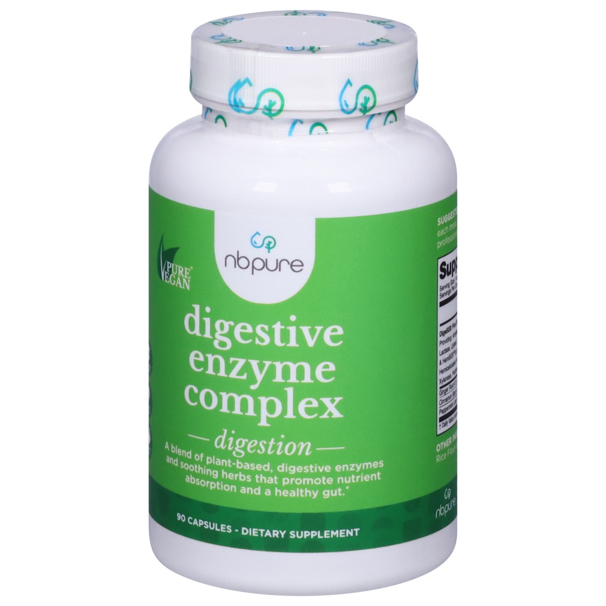 slide 10 of 14, NBPure Digestion Digestive Enzyme Complex 90 Capsules, 90 ct
