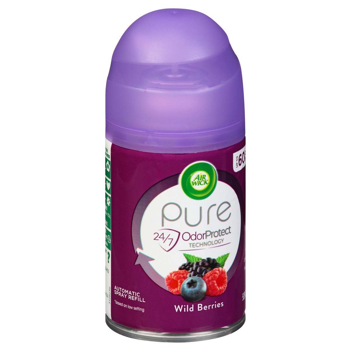 slide 2 of 9, Air Wick Pure Wild Berries Automatic Spray Refill 5.89 oz, 6.17 oz