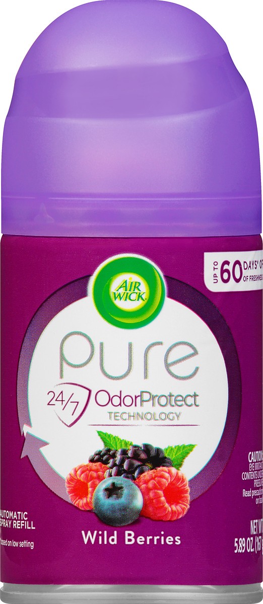 slide 6 of 9, Air Wick Pure Wild Berries Automatic Spray Refill 5.89 oz, 6.17 oz
