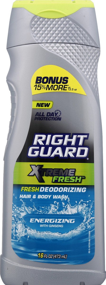 slide 1 of 3, Right Guard Hair & Body Wash 16 oz, 16 oz