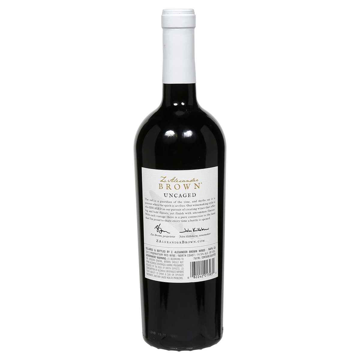 Z. Alexander Brown Uncaged Cabernet Sauvignon 750 ml | Shipt