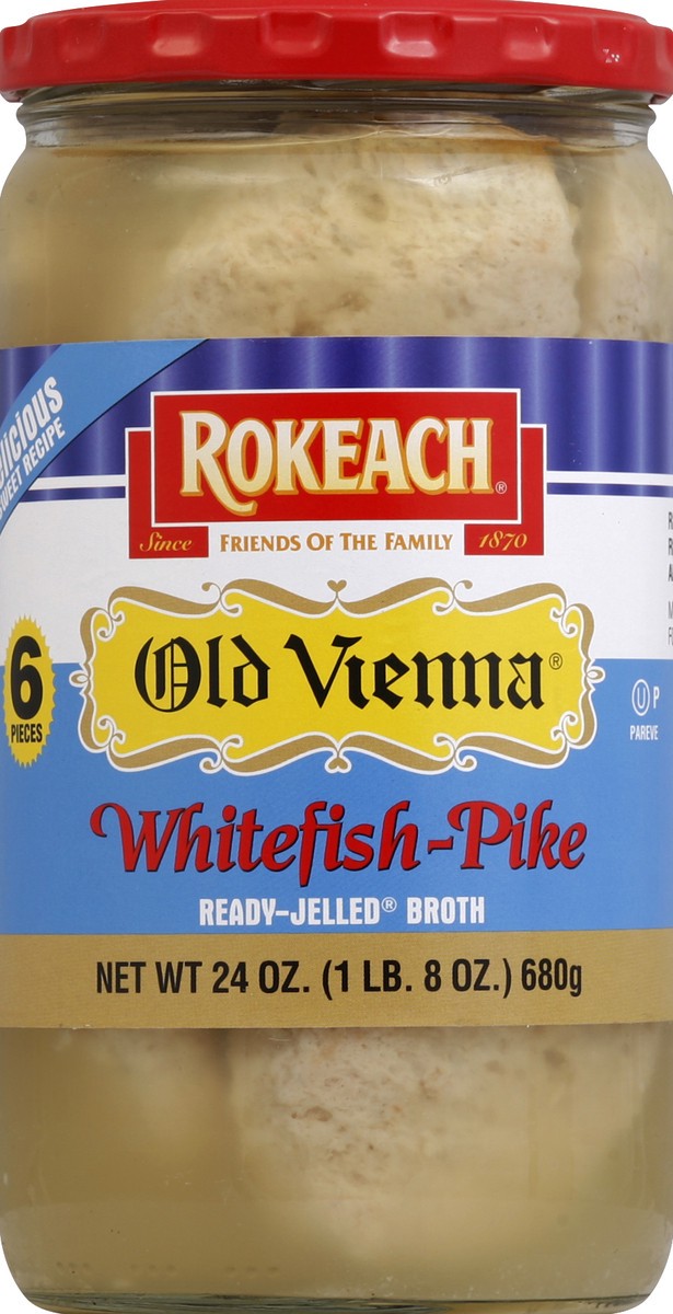 slide 2 of 2, Rokeach Old Vien Pike/Wht, 24 oz