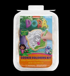 Color-A-Treat Dora Cookie Coloring Kit, 2 Count
