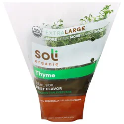 Soli Organic Thyme Extra Large 1 ea