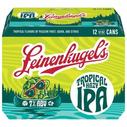 Leinenkugel's Tropical Hazy IPA Craft Beer 7% ABV, 12 Pack, 12 fl oz Cans