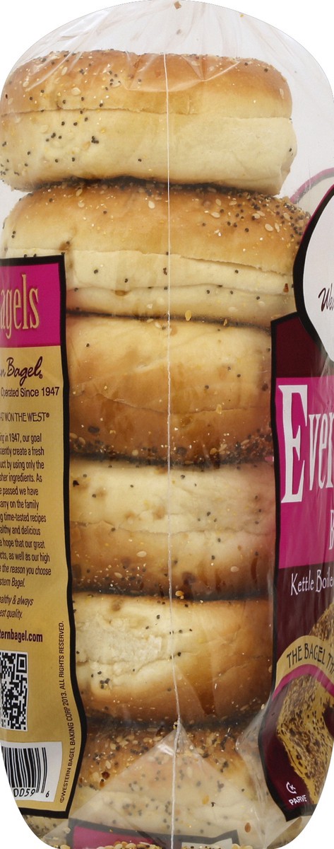 slide 4 of 5, Western Bagel Bagels 6 ea, 6 ct