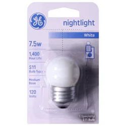 GE 7.5w White Nightlight Light Bulb 1 ea