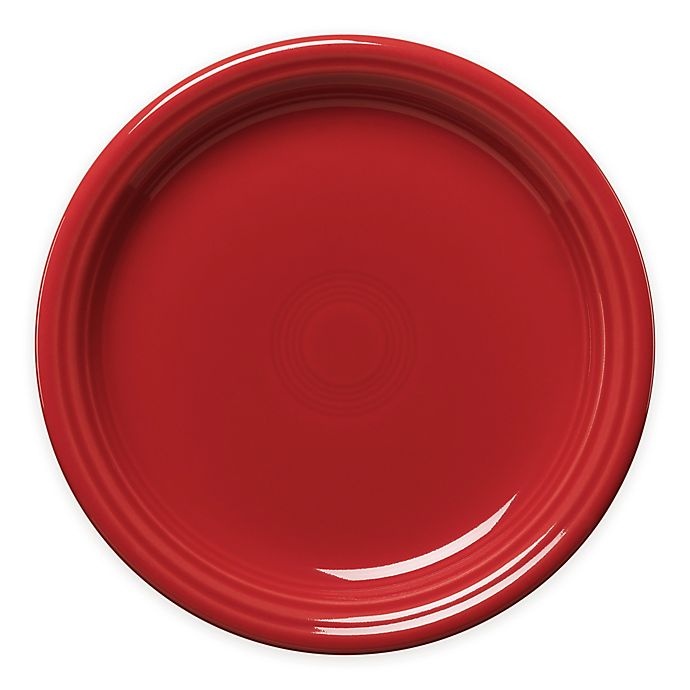 slide 1 of 3, Fiesta Bistro Salad Plate - Scarlet, 1 ct