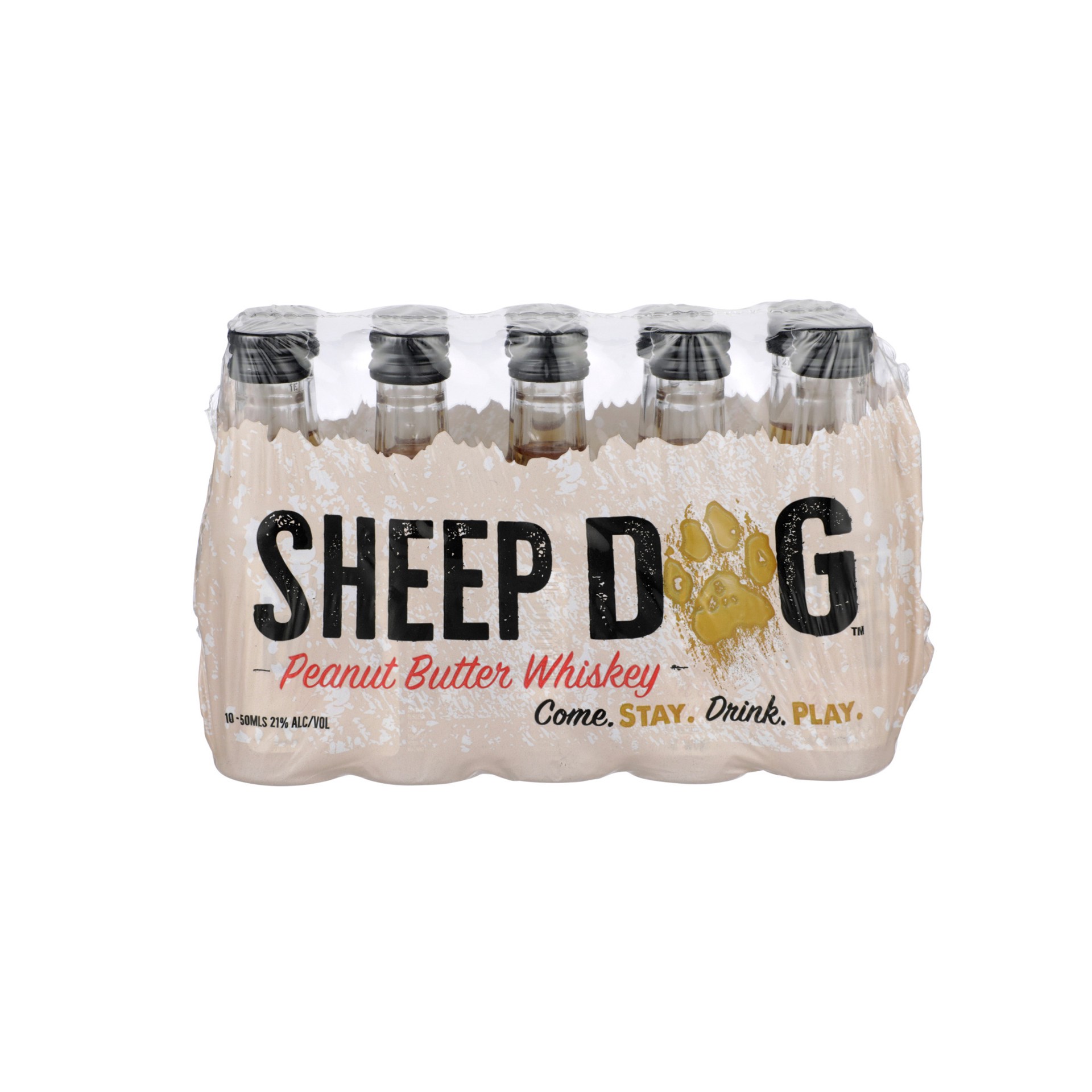 slide 1 of 9, Sheep Dog Peanut Butter Whiskey, 1.7 oz
