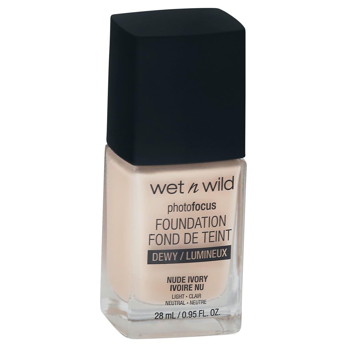 slide 5 of 13, wet n wild PhotoFocus Dewy Nude Ivory Foundation 0.95 fl oz, 16 oz