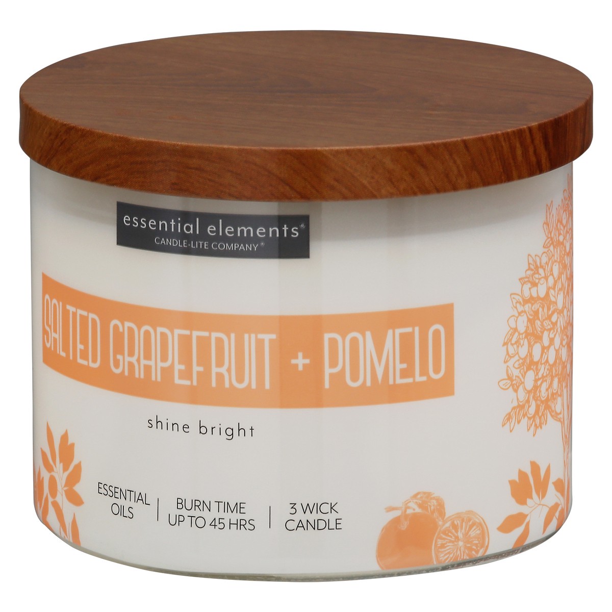 slide 5 of 9, Candle-Lite Esel Salted Grapefruit Pomelo, 14.75 oz