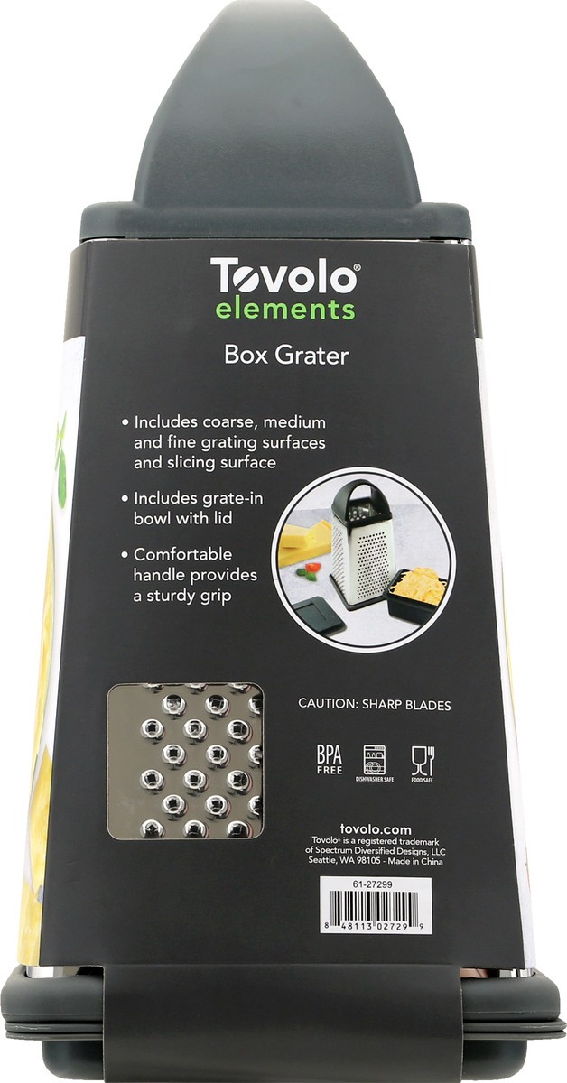 slide 5 of 9, Tovolo Elements Box Grater 1 ea, 1 ct