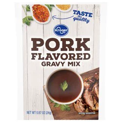 Kroger Pork Flavored Gravy Mix