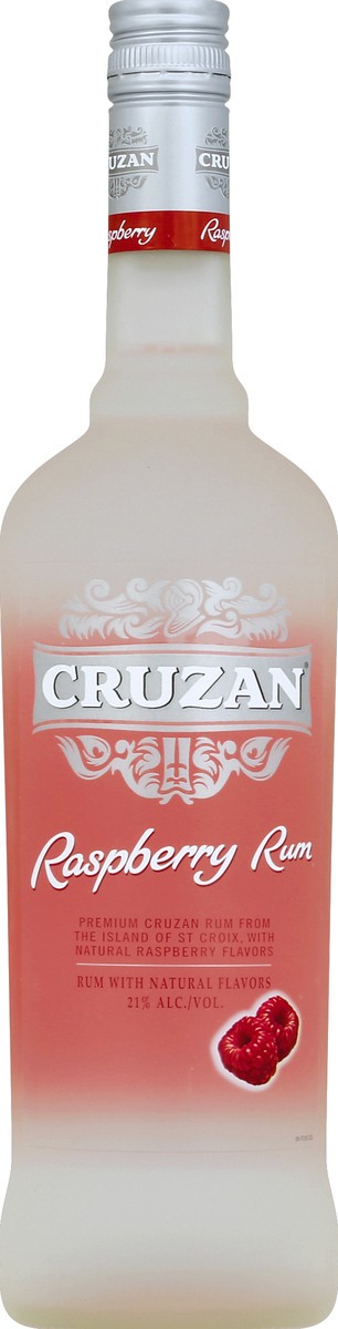 slide 2 of 2, Cruzan Raspberry Flavored Rum 750 ml, 750 ml