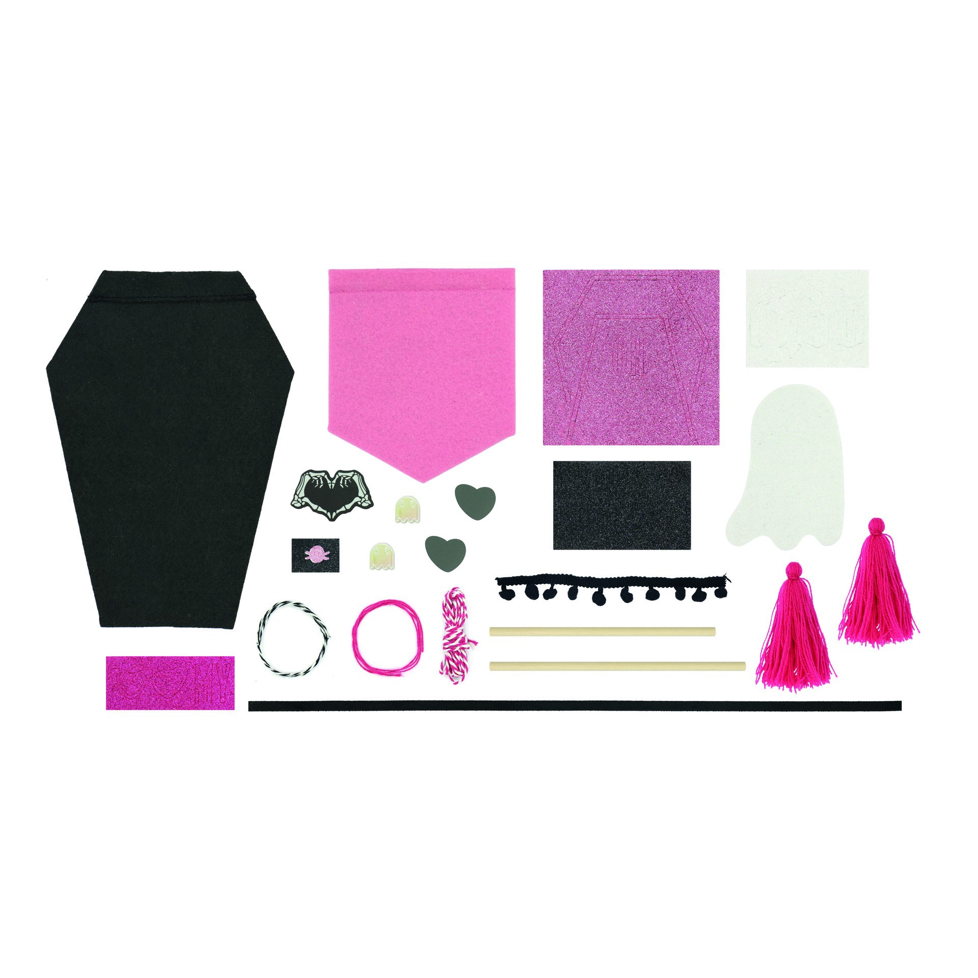 slide 3 of 4, Sweet & Spooky Banner Kit By Creatology, 6.3 in x 0.236 in