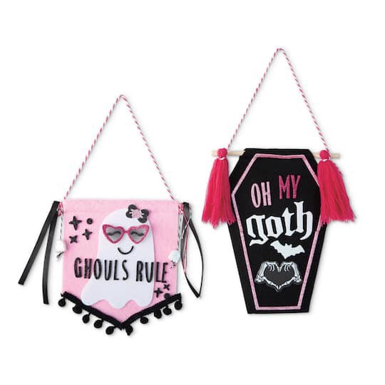 slide 1 of 4, Sweet & Spooky Banner Kit By Creatology, 6.3 in x 0.236 in