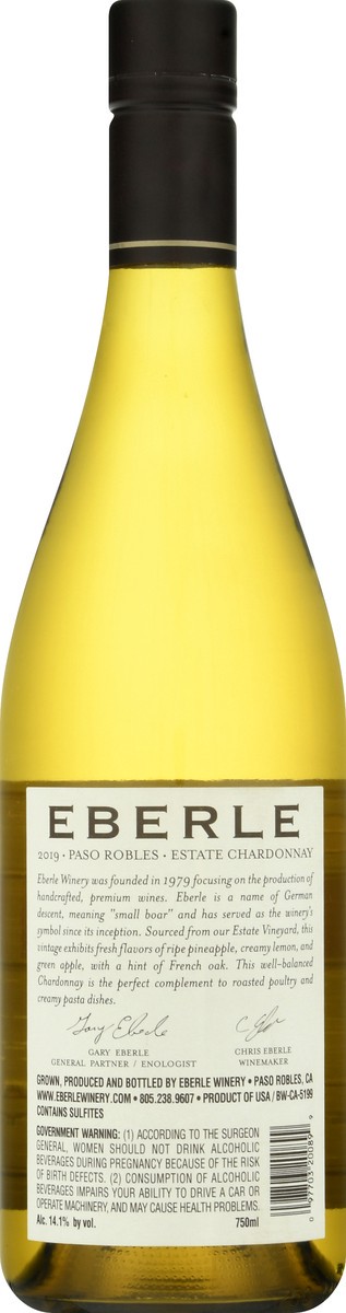 slide 4 of 11, Eberle Chardonnay, 750 ml