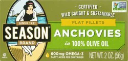 Season Anchovies in 100% Olive Oil - 2 oz