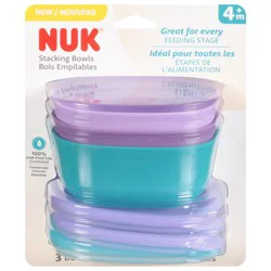 Nuk 4+ Months Stacking Bowls 6 1 ea