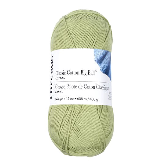 Threaded Loop For All Thread Classic Cotton Big Ball Solid Yarn By Loops & Threads | Shipt