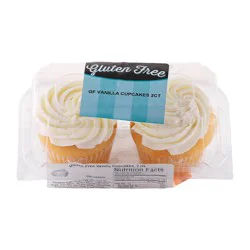 Kowalskis Gluten Free Vanilla Cupcakes - 2 Pack