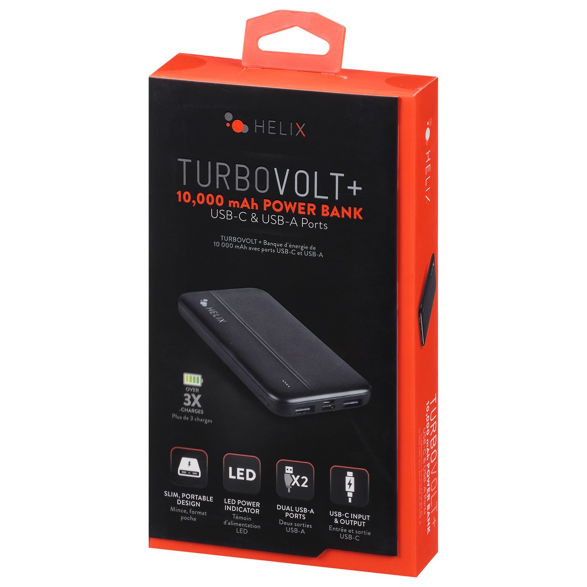 slide 4 of 9, Helix Turbovolt + 10000 mAh Power Bank 1 ea, 1 ct