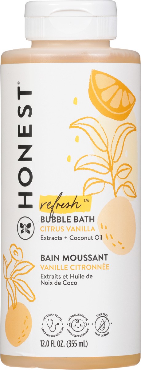 slide 6 of 9, The Honest Company Honest Company Bubble Bath - Sweet Orange Vanilla, 12 oz