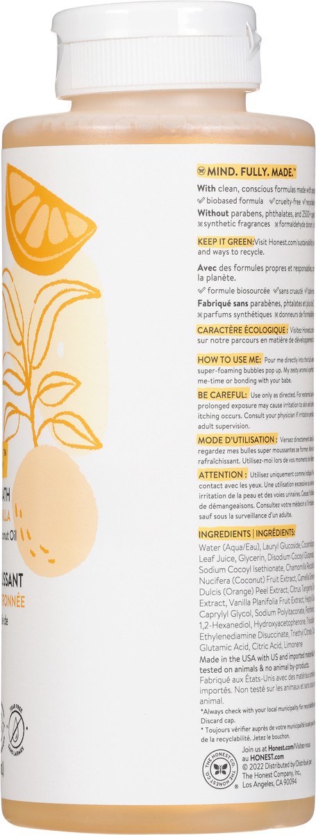 slide 8 of 9, The Honest Company Honest Company Bubble Bath - Sweet Orange Vanilla, 12 oz