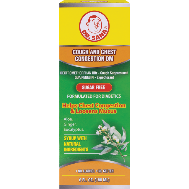slide 1 of 1, Dr Sana Expectorant, Sugar Free, 6 Oz, 6 oz