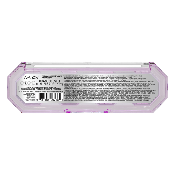 slide 5 of 5, L.A. Girl 4-Play Eyeshadow Palette, So Sweet, 1 ct