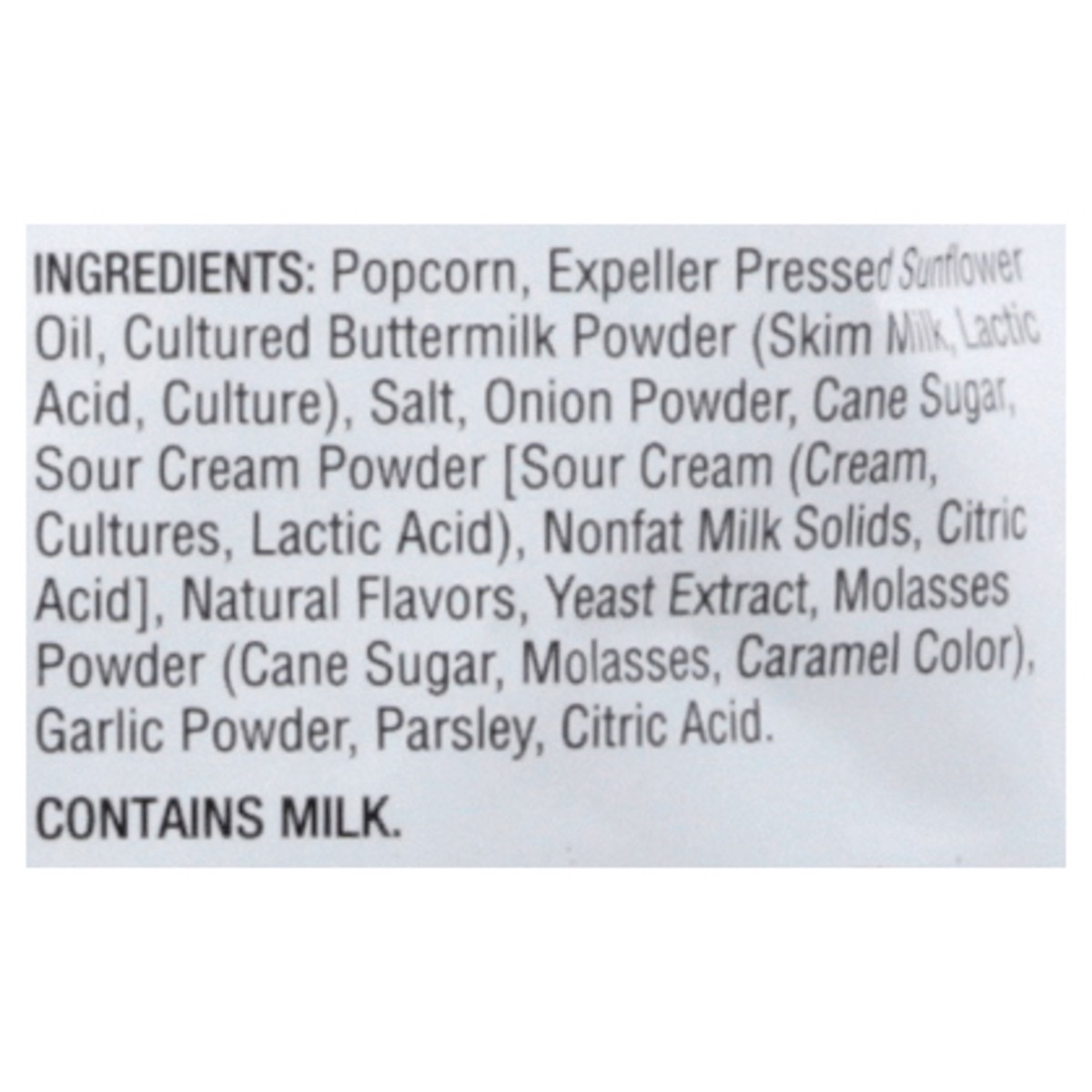 slide 10 of 10, Good Health Sour Cream & Onion Flavored Popcorn 6.5 oz, 6.5 oz