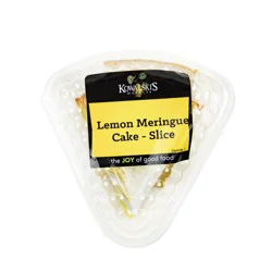 Kowalskis Lemon Meringue Cake Slice