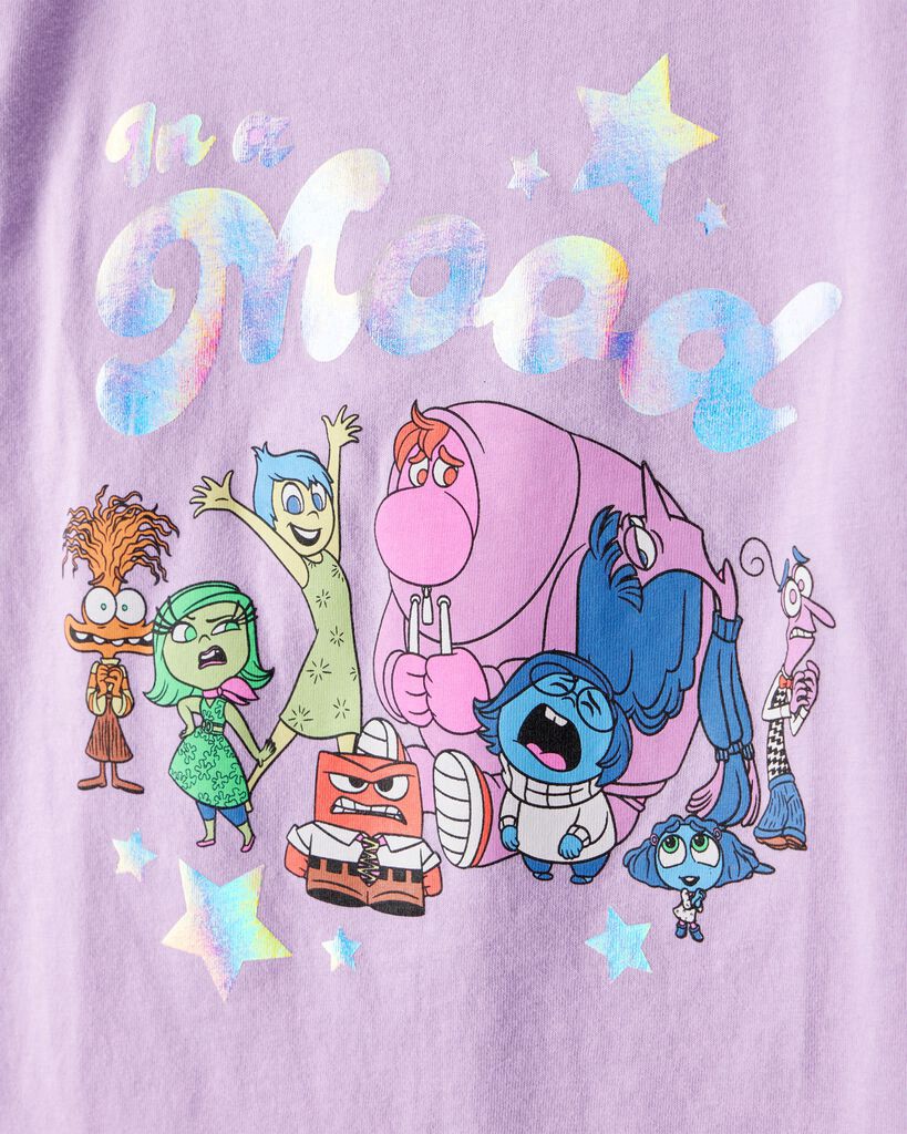 slide 3 of 3, Carter's Kid InsideOut Short-Sleeve Graphic Tee - Purple Purple 5, 1 ct