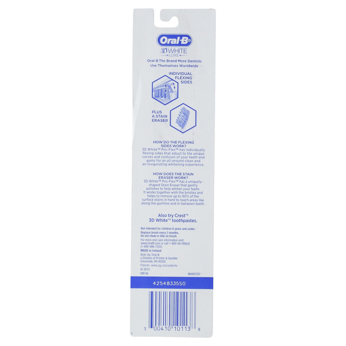 slide 2 of 11, Oral-B Oral B Toothbrush 3D White Pro Flex Soft, 2 ct