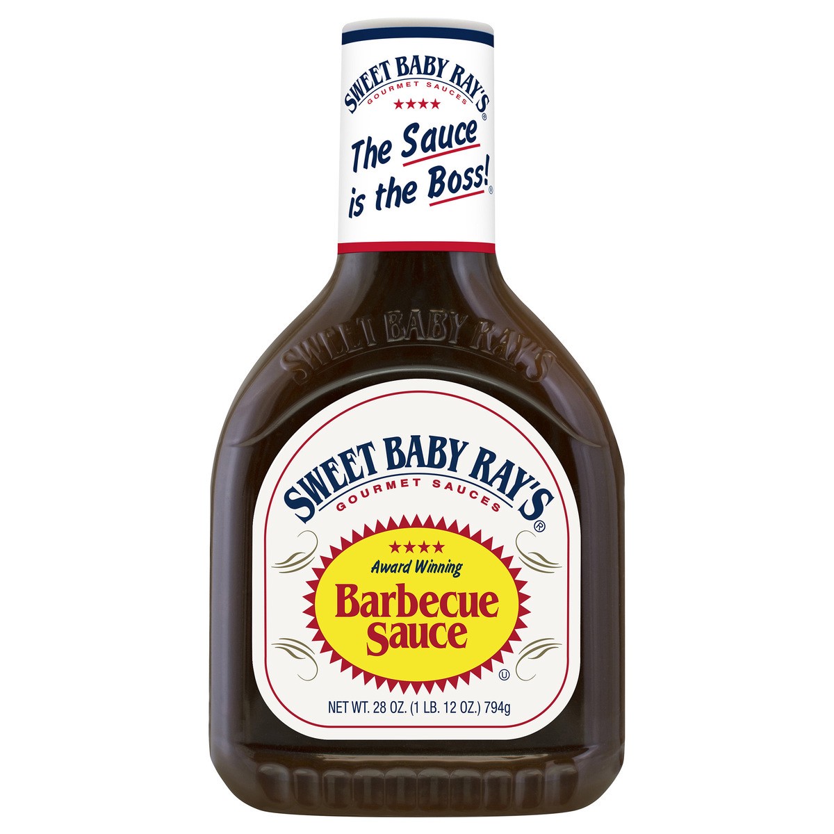 slide 1 of 13, Sweet Baby Ray's Barbecue Sauce 28 oz, 28 oz